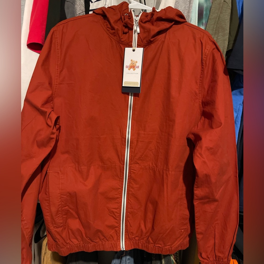 Denim & Flower • Ricky Singh •Windbreaker Jacket NWT